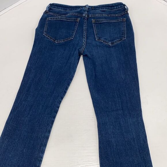 Free People Medium Rise Button Fly Medium Wash Skinny Jeans Size 27 - Picture 10 of 14